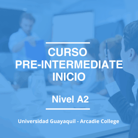 CURSO PRE-INTERMEDIATE INICIO