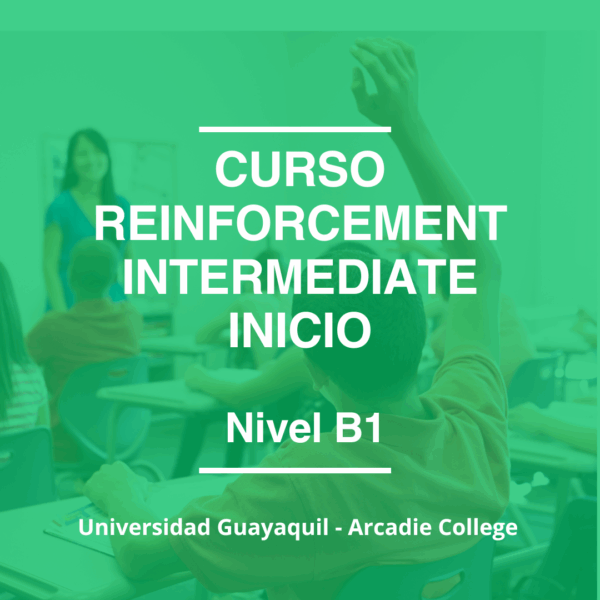 CURSO REINFORCEMENT INTERMEDIATE INICIO