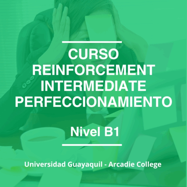 CURSO REINFORCEMENT INTERMEDIATE