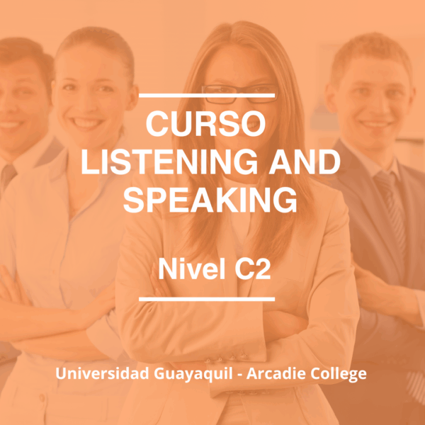CURSO LISTENING AND SPEAKING C2