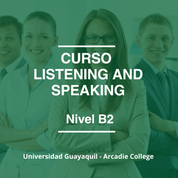 CURSO LISTENING AND SPEAKING B2
