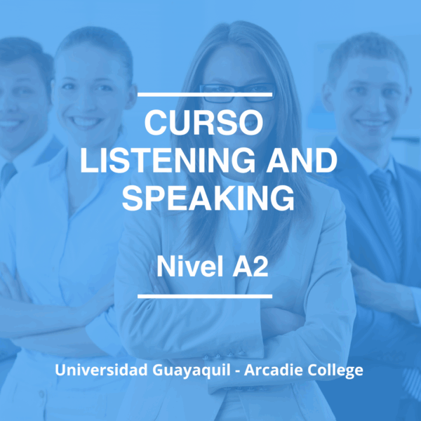 CURSO LISTENING AND SPEAKING A2